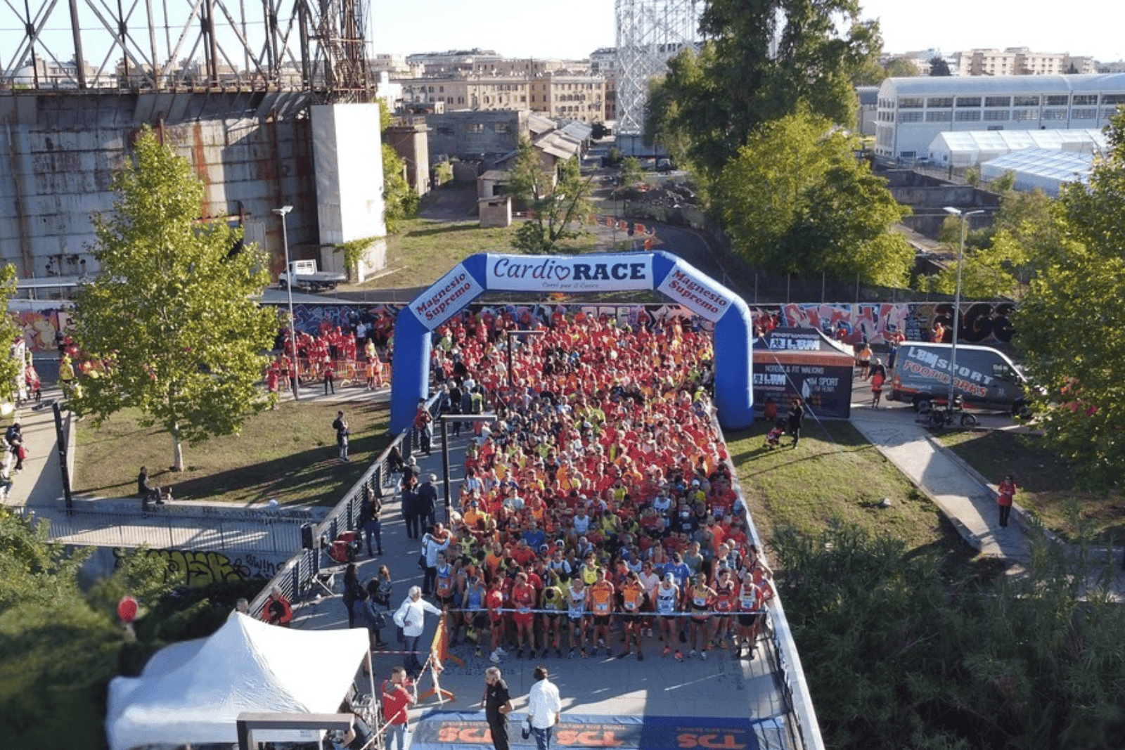 Cardio Race 2022 — foto 2: gara podistica e Villaggio della Salute all’Ippodromo delle Capannelle, Roma